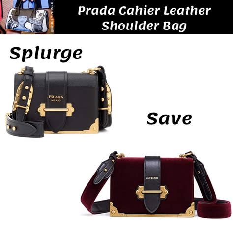 prada dupe cahier|prada triangle bag dupes.